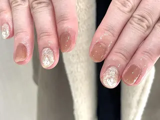 ネイル 🤎mini 🤍可愛らしいネイルのネイルデザイン