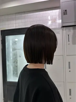 ショート 新宿ෆ‪丸みショート /ボブ/cahoのヘアスタイル