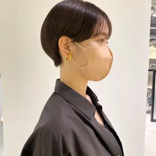 ショート 前嶋 愛友のヘアスタイル