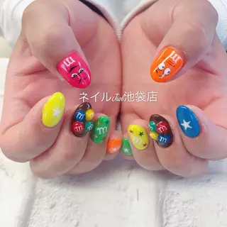 ミディアム nail jaol池袋店所属・ネイルJaol 池袋のネイルデザイン