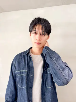 メンズ 山中 束真のヘアスタイル