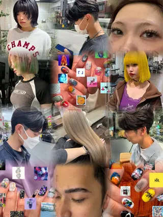 ミディアム designcolo r/似合わせNOKAのヘアスタイル