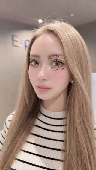 マツエク・マツパ Espace eyelash所属・ESPACE Kurumiのマツエク・マツパデザイン