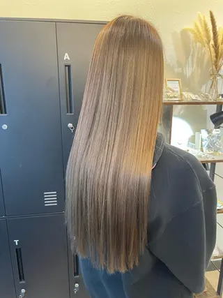 ロング カラー olino 【オリノ】西田辺のヘアスタイル