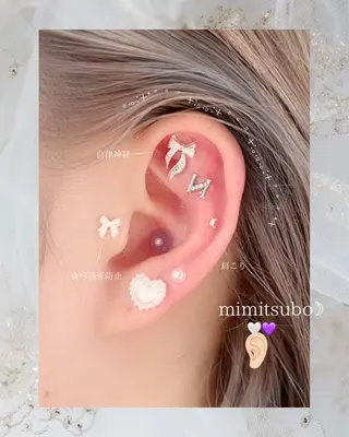 メンズ キッズ 耳つぼジュエリー🌙 Moon*のエステ・リラクイメージ