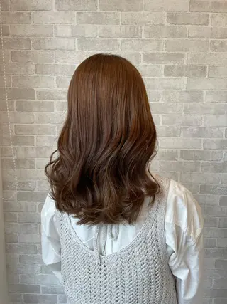 セミロング カラー Well's TAIGAのヘアスタイル