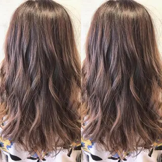 セミロング box mico. mutsumiのヘアスタイル