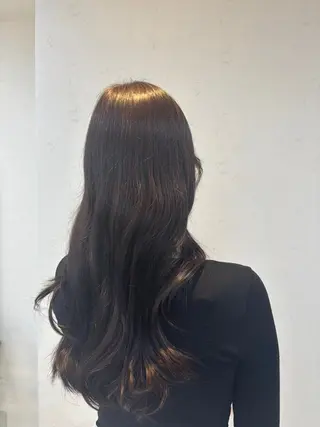 ロング カラー LAMP柏 🦊斉藤かなえのヘアスタイル