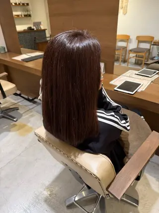 ロング カラー 和井 優樹のヘアスタイル