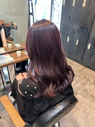 ミディアム 木下 美優のヘアスタイル