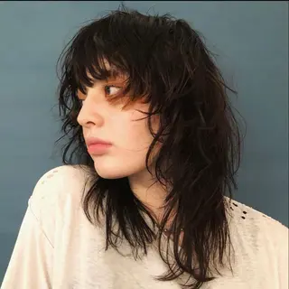 ミディアム パーマ おしゃれパーマ /サトシ🌀のヘアスタイル