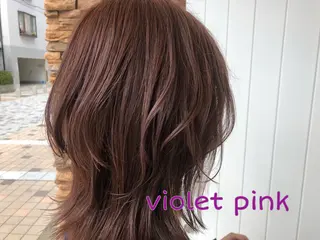 ミディアム カラー 髪質改善✨️透明感カ ラー✧*。山下さいみのヘアスタイル