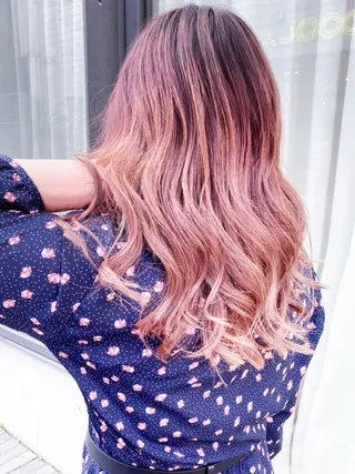 ロング カラー Re:ta Hair 飯田淳平のヘアスタイル