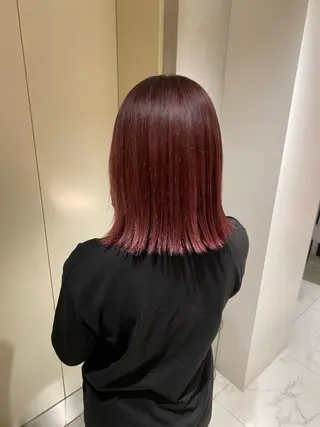 セミロング 愛 斗のヘアスタイル