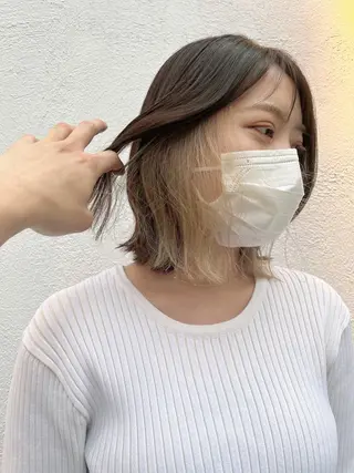 ショート カラー SALOWIN神戸三宮店所属・【美髪を叶える】中谷 彰宏（アキ)のヘアスタイル