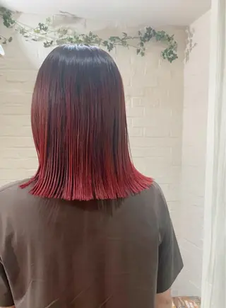 ミディアム 荒川 真悟のヘアスタイル