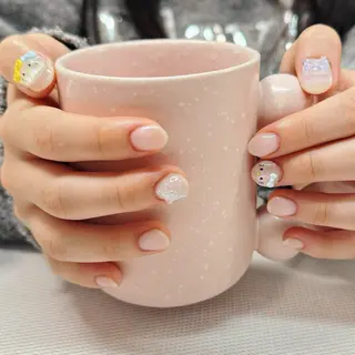 ネイル Hana NAIL所属・🩵 Rin🩵のネイルデザイン