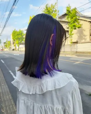 ミディアム カラー 井谷 圭吾【天理】のヘアスタイル