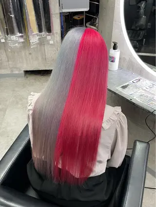 ロング カラー 🌟ブリーチ/ボブ/ レイヤー渋谷☀️のヘアスタイル