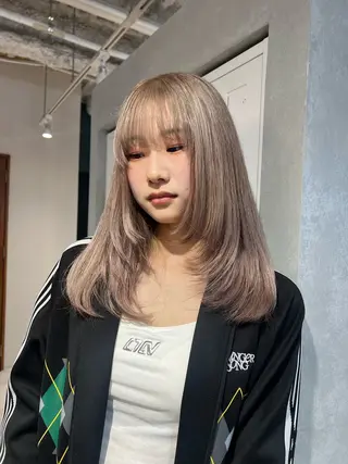 カラー 🎀 夏秋🎀のヘアスタイル