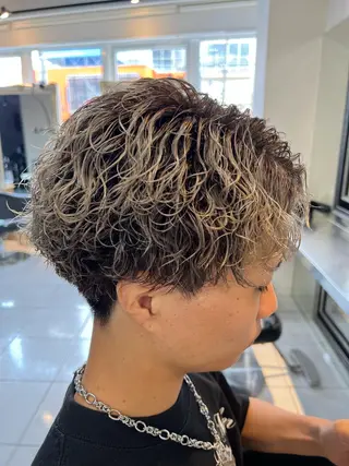 パーマ メンズ パーマ特化美容師 茂木広幸のヘアスタイル