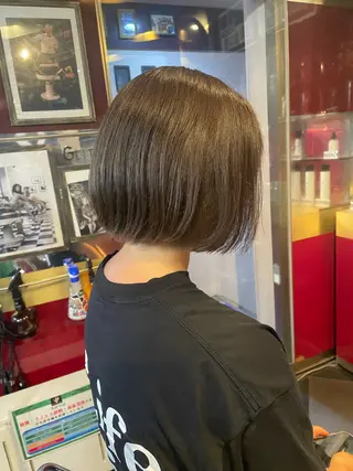 ミディアム 👑派手髪/カット 👑ANRYのヘアスタイル