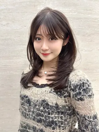 ミディアム PULSE yokohama所属・PULSE ASAHIのヘアスタイル