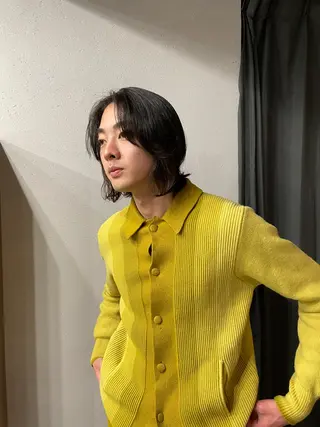 ショート カラー パーマ メンズ 表参道/髪質改善・ 透明感 colorのヘアスタイル