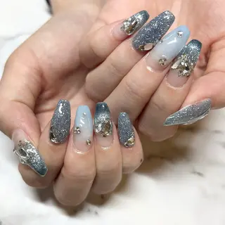 ネイル she nail studio所属・パラジェル/スカルプ salonOerbaのネイルデザイン