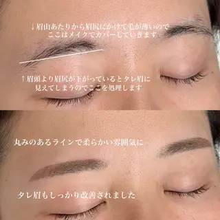 アイブロウ 寺本 莉有の眉毛・アイブロウイメージ