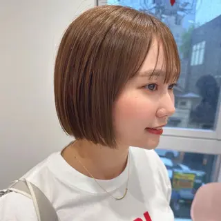 ショート Ayu🍯/栄/ブリ ーチカラー/ヘアメのヘアスタイル