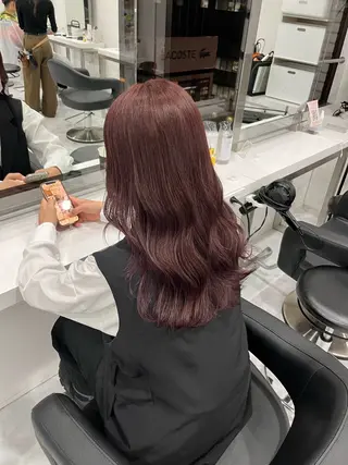 セミロング カラー ヘアアレンジ 韓国アイドル🤍ブリ ーチカラー🤍わかなのヘアスタイル