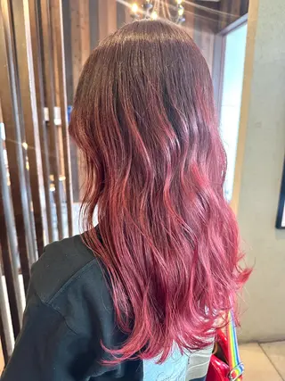 ロング カラー BRANCHÉ小牧/ 西尾 美月のヘアスタイル