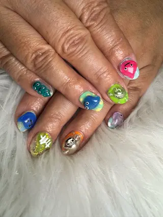 ネイル YOUTH nails waxing所属・YOUTH natsumiのネイルデザイン