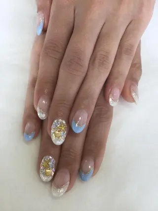 ネイル 💎🐰 saki. m 🐰💎のネイルデザイン