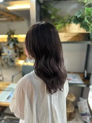 ロング カラー 溜 一太のヘアスタイル