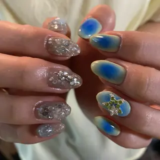 ネイル ゆびノさき茨木店 ニュアンス/アートのネイルデザイン