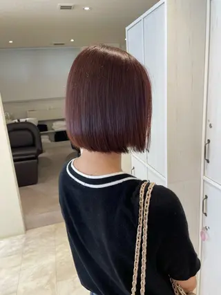 ショート カラー ヘアアレンジ PRIMA所属・🌟当日予約OK🌟 西野楓加のヘアスタイル