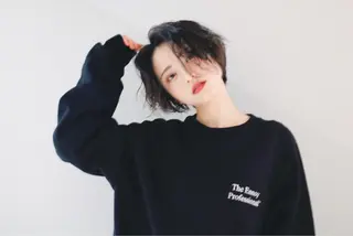 ショート カラー パーマ ooit所属・ooit 【オーイット】のヘアスタイル