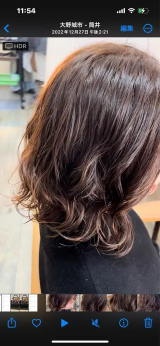 パーマ 杉野 まみのヘアスタイル