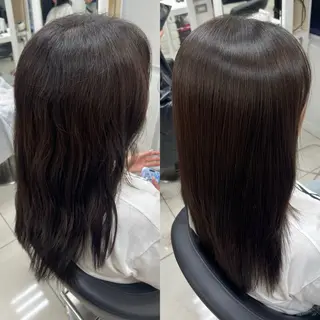 ロング パーマ 染野 匠のヘアスタイル