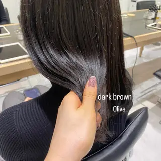ミディアム カラー 艶感/ナチュラル 🌿マアヤのヘアスタイル