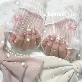 ネイル 1/21空✩.💜 Yuuna💜のネイルデザイン