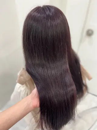 ロング カラー ガーリー♡女の子っぽ ヘア♡ピンクカラー♡のヘアスタイル