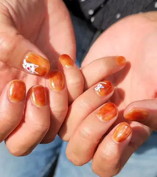 ネイル 🌲🌳🚪iiit o🌲🌳🌲のネイルデザイン