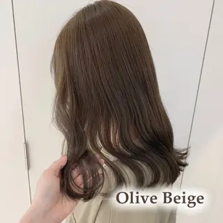 セミロング カラー ParveMix￤ 出石 菜々🥂のヘアスタイル