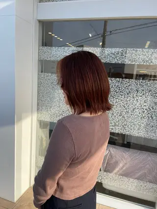 カラー 赤池 輝のヘアスタイル