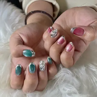 ネイル P-BOX所属・NENE／Insta p_box_neneのネイルデザイン