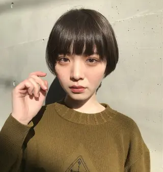 ショート tete nico所属・似合わせ/ヘアカラー nanami🌸のヘアスタイル