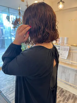ミディアム パーマ m ā l o.🌷 サカモトマイコのヘアスタイル